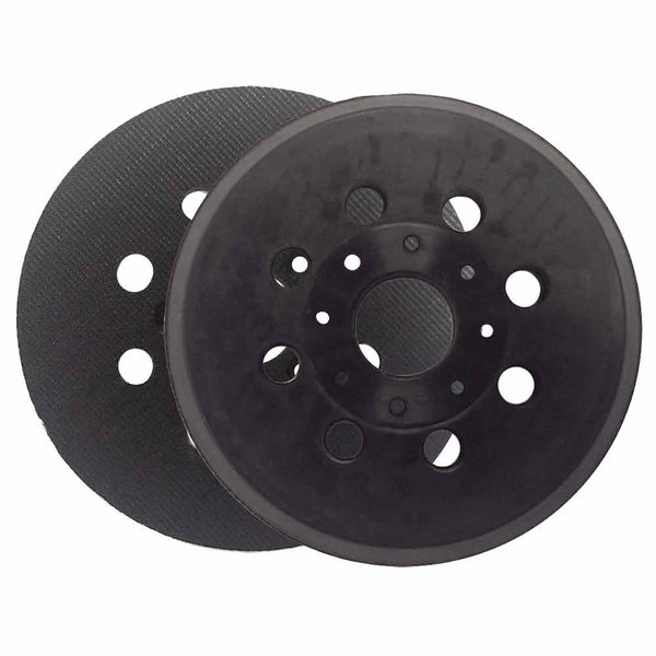 Superior Pads And Abrasives 5 Inch Dia 8 Vacuum Holes Hook & Loop Sanding Pad Replaces Bosch 2610955945 / RS034 RSP42